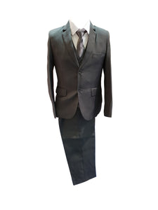 Value Dark Grey Suit - 5 Piece - Waniwarehouse