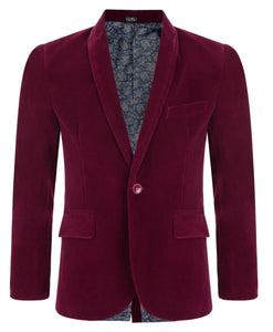 Velvet Blazer Maroon – Waniwarehouse