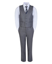 Load image into Gallery viewer, Light Grey Suit - 5 Piece - Waniwarehouse