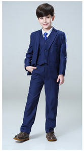 5 Piece Blue Suit