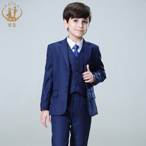 5 Piece Blue Suit