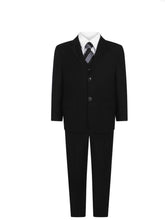 Load image into Gallery viewer, Black Suit - 5 Piece