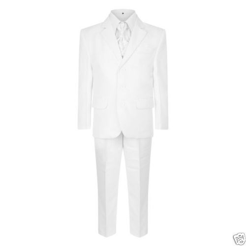 White Suit - 5 Piece - Waniwarehouse